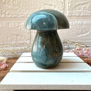 Beautiful Ocean Jasper Mushroom Carving